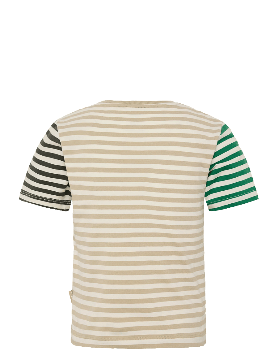 name it - NMMKASTO SS NREG TOP - kurzärmelige - sesame - 1