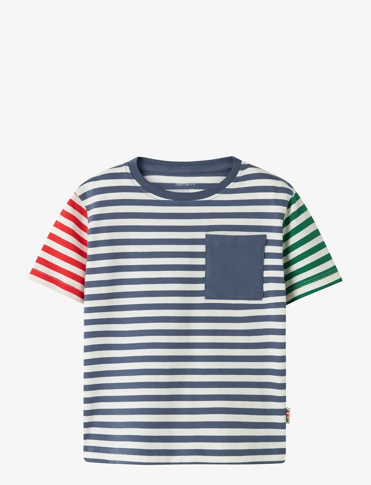 name it - NMMKASTO SS NREG TOP - kortærmede t-shirts - vintage indigo - 0