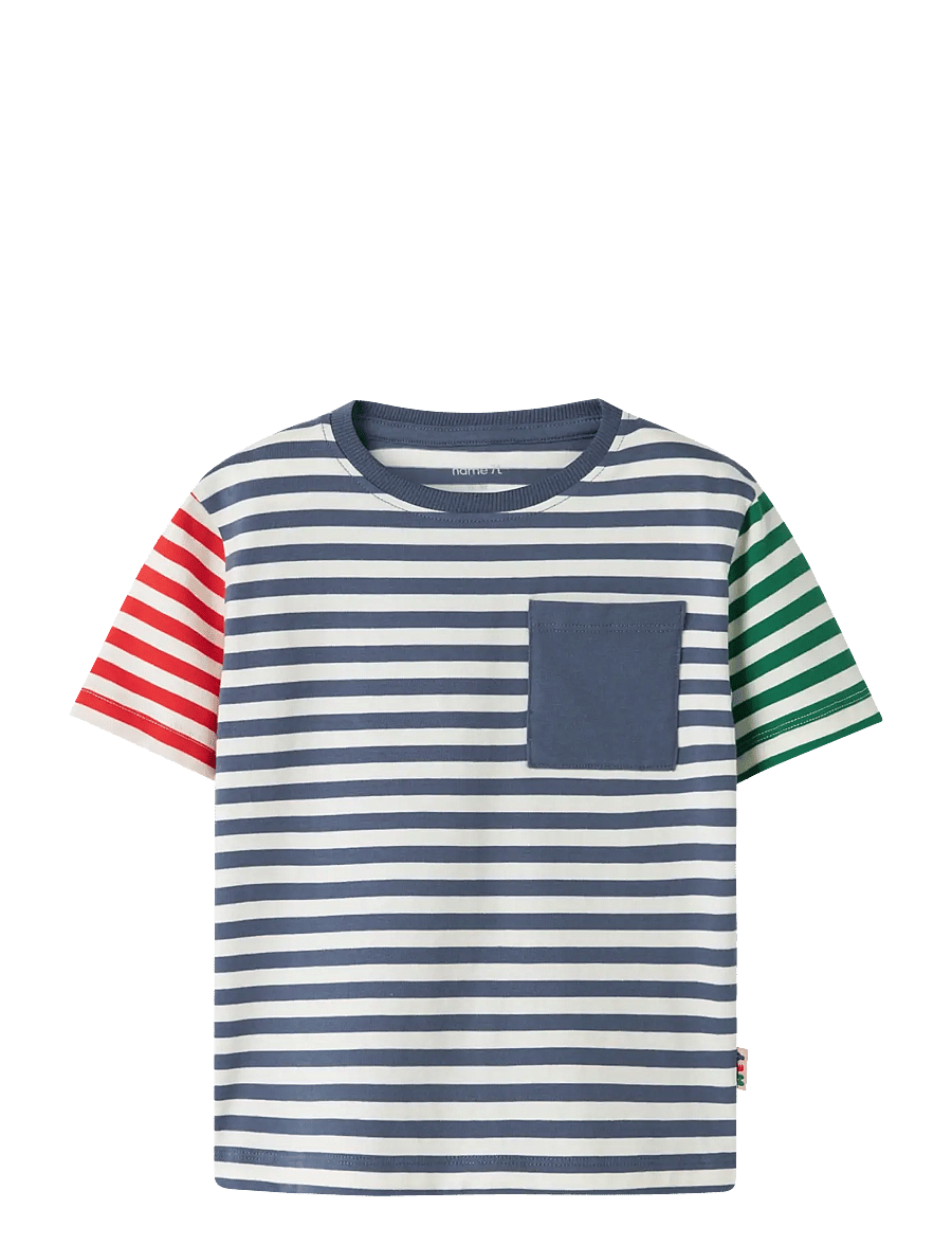 name it - NMMKASTO SS NREG TOP - korte mouwen - vintage indigo - 0
