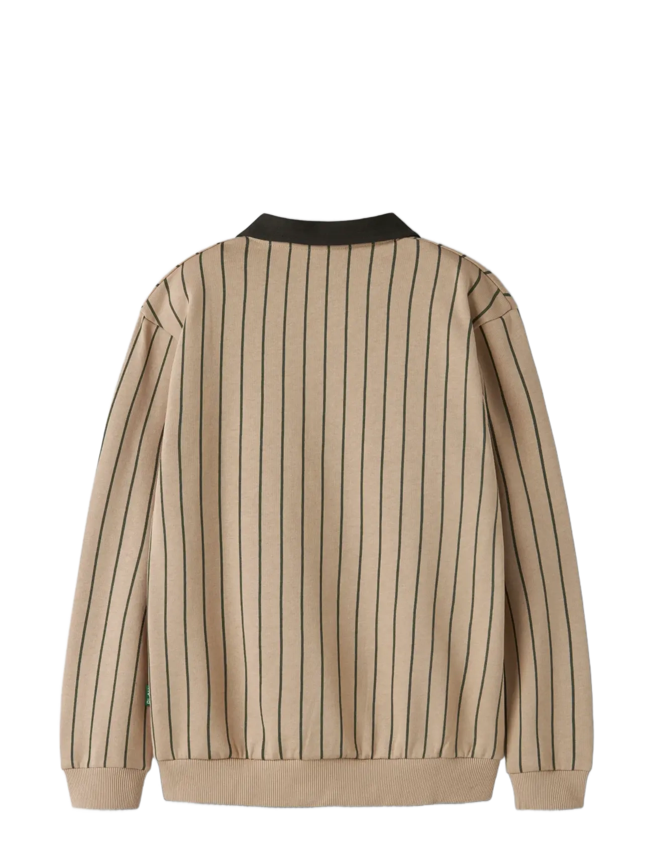 name it - NKMLESTER LS NREG POLO SWEAT BRU BOX - sweatshirts - sesame - 1