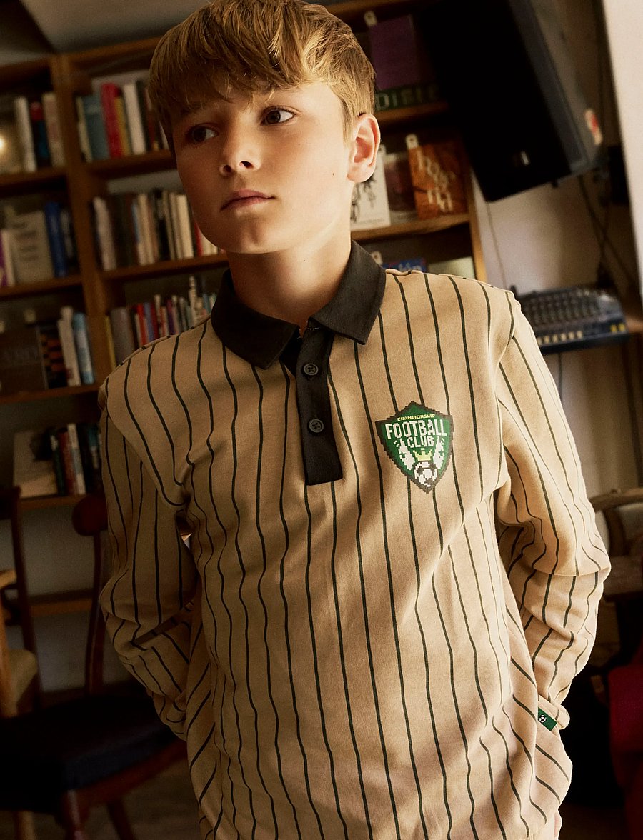 name it - NKMLESTER LS NREG POLO SWEAT BRU BOX - sesame - 3