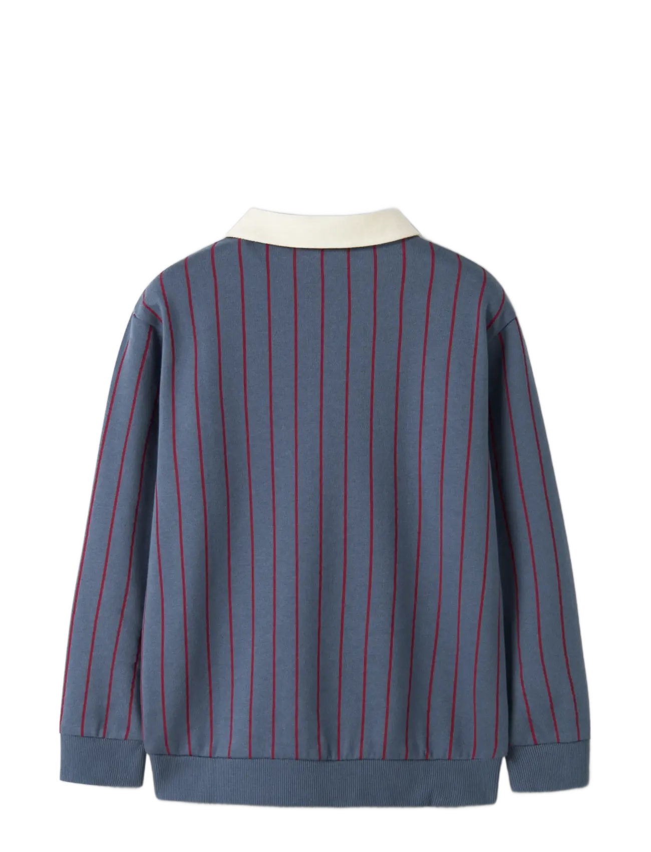 name it - NKMLESTER LS NREG POLO SWEAT BRU BOX - vintage indigo - 1