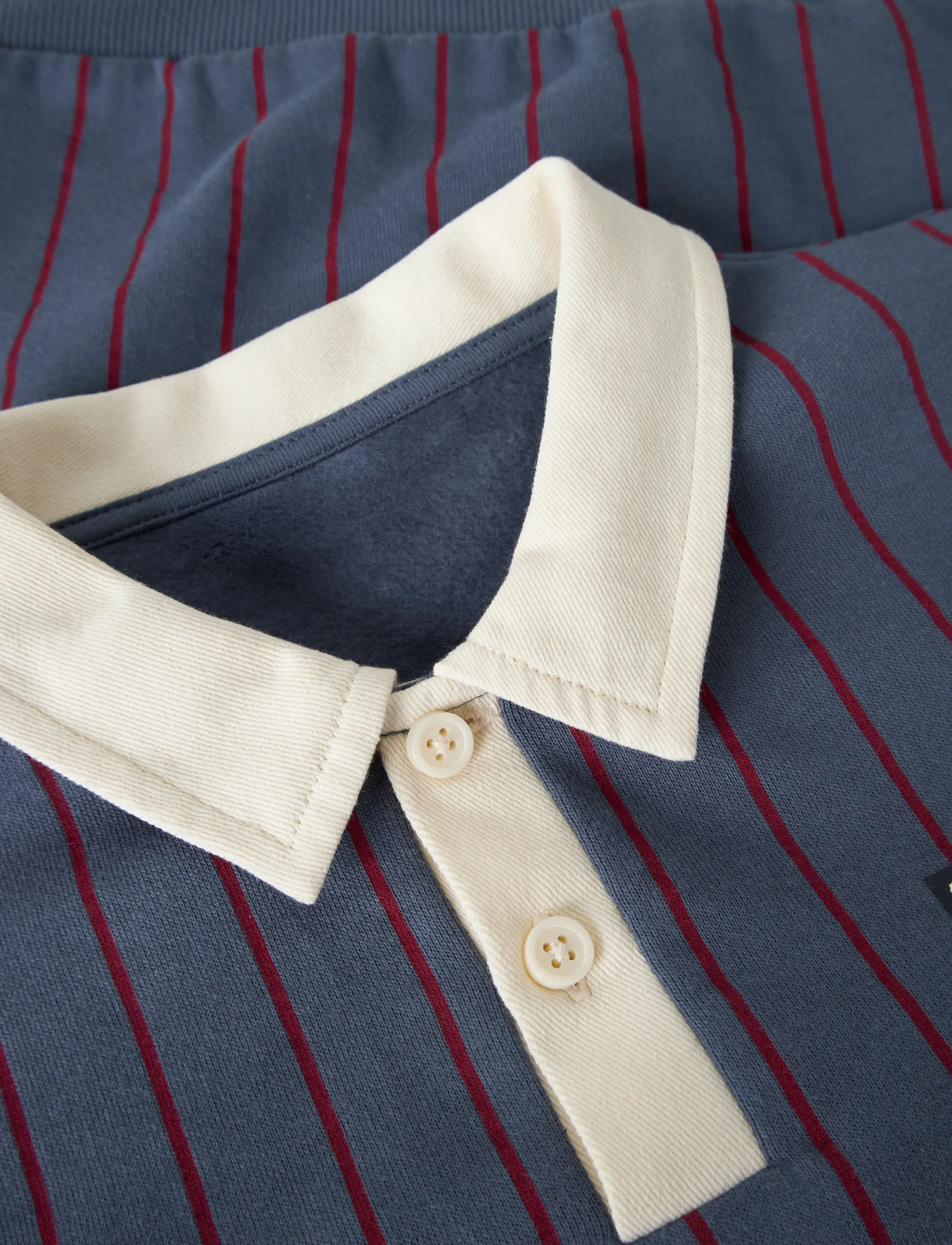 name it - NKMLESTER LS NREG POLO SWEAT BRU BOX - vintage indigo - 3