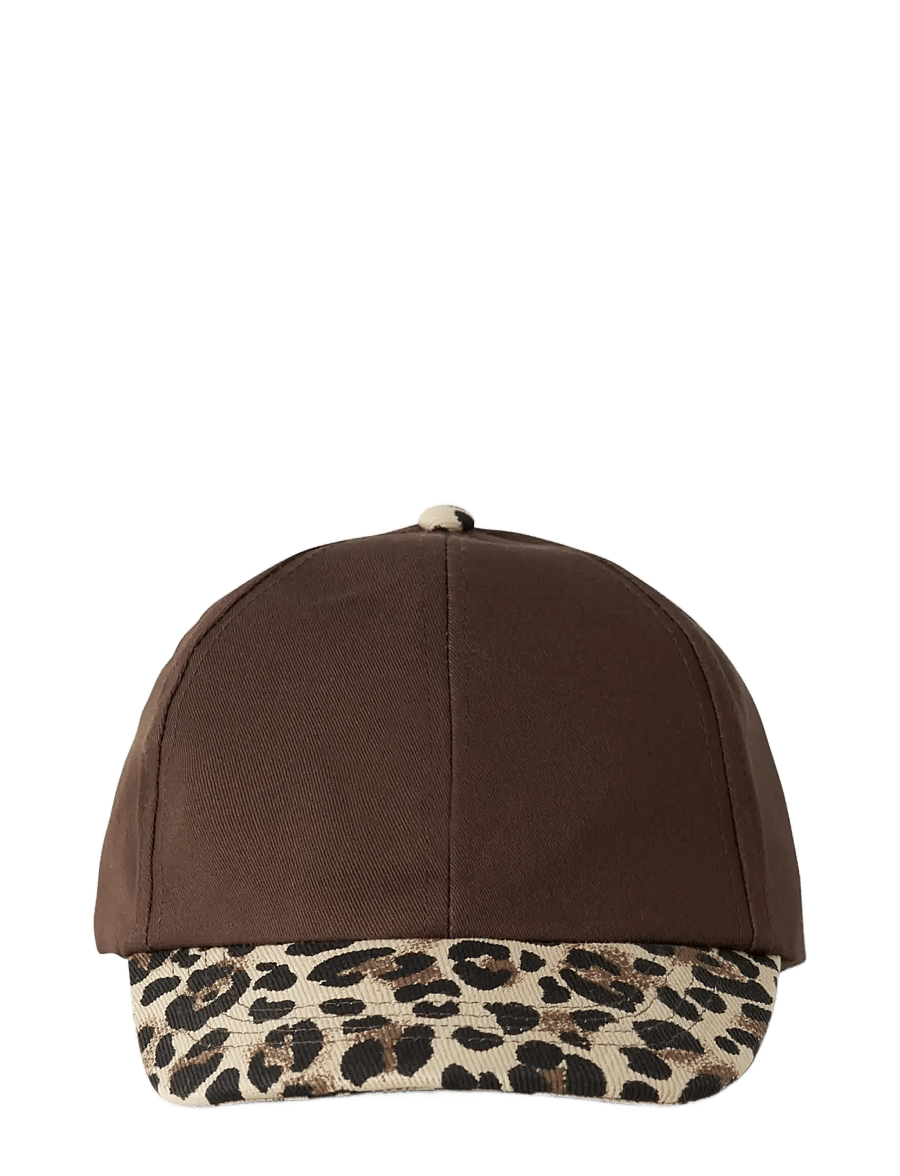 name it - NKFLINETTE CAP - nokamütsid - french roast - 2