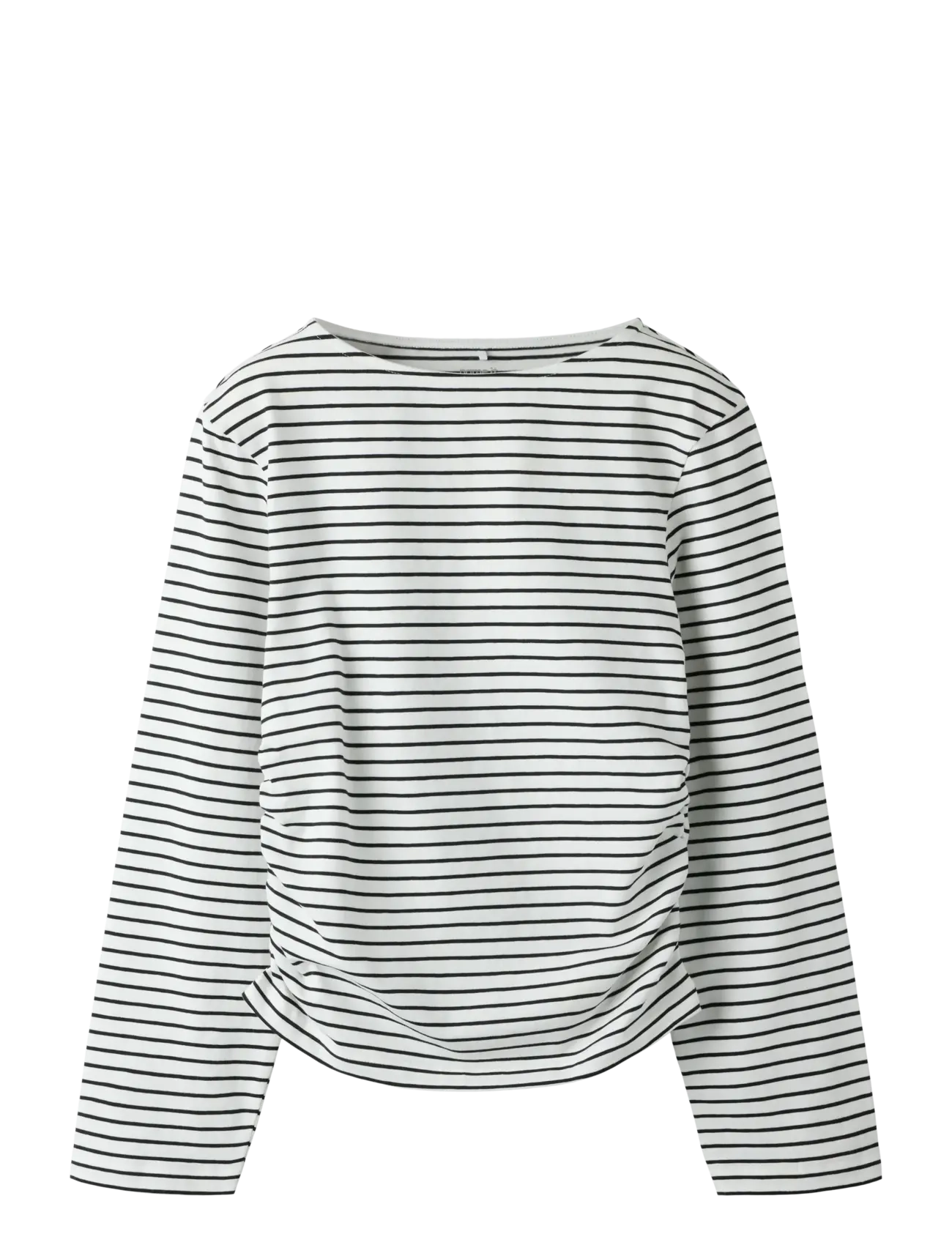 name it NKFSILKE LS TOP - Oberteile & T-Shirts - BLACK / black