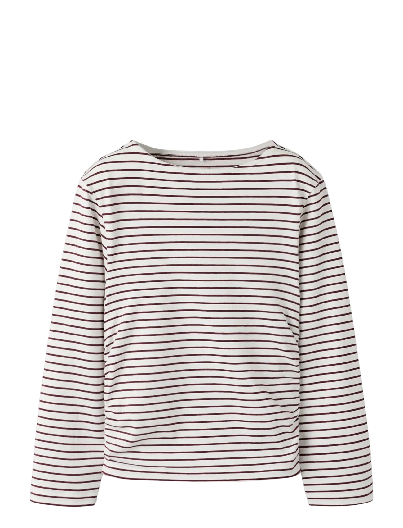 NAME IT Nkfsilke Ls Oberteil Burgundy - 122-128 - Kinder