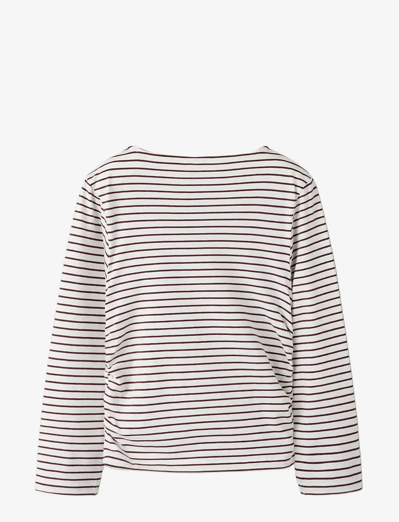 name it - NKFSILKE LS TOP - langærmede t-shirts - burgundy - 2