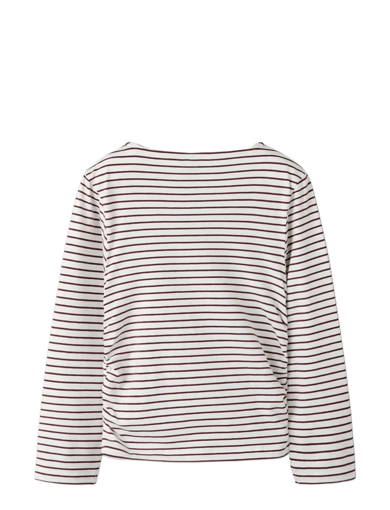 name it - NKFSILKE LS TOP - ar garām piedurknēm - burgundy - 2