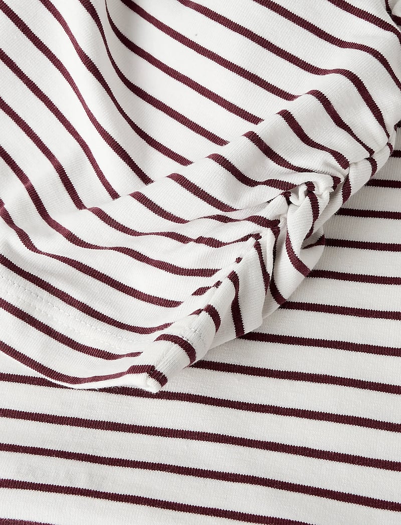 name it - NKFSILKE LS TOP - langærmede t-shirts - burgundy - 4