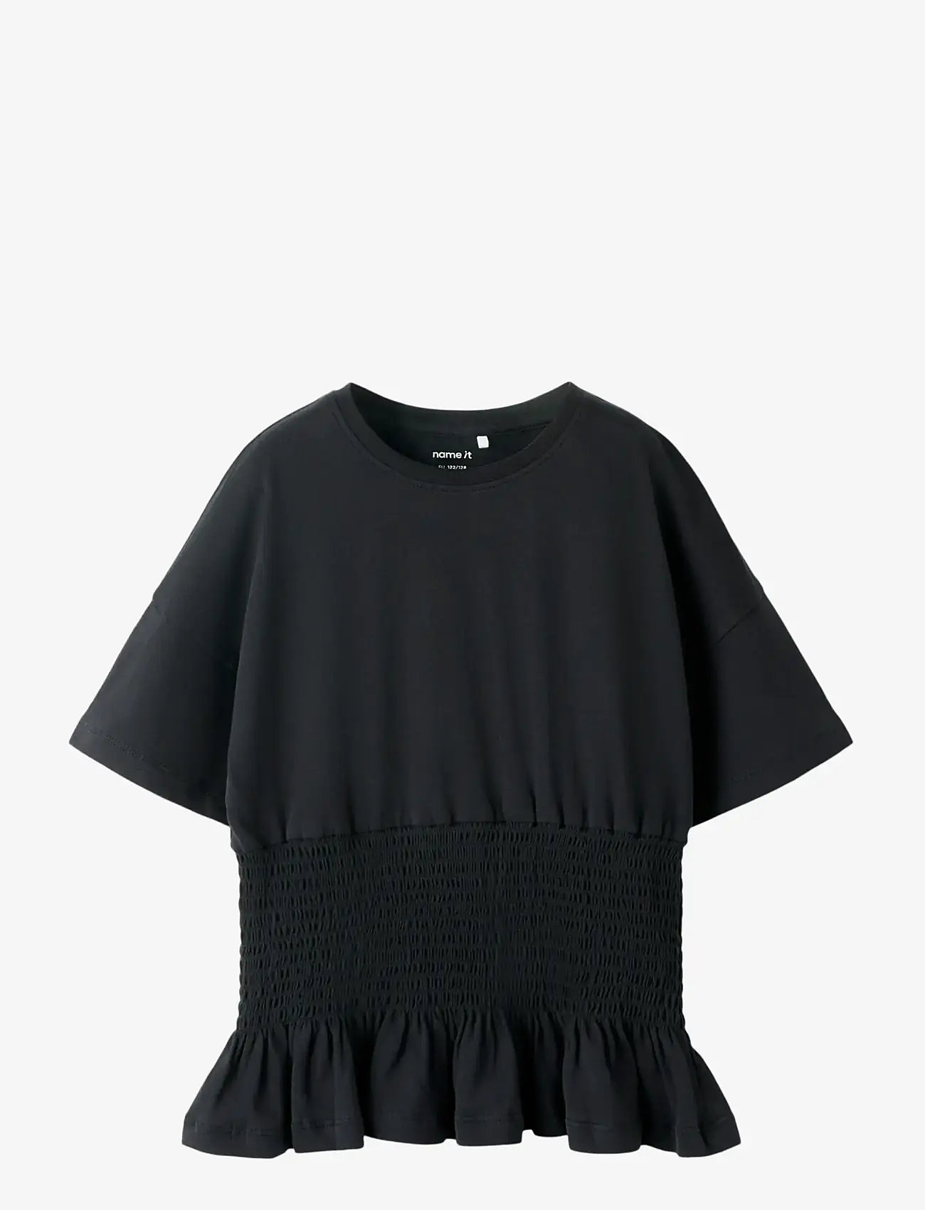 name it - NKFSILLY SS TOP - short-sleeved t-shirts - black - 1