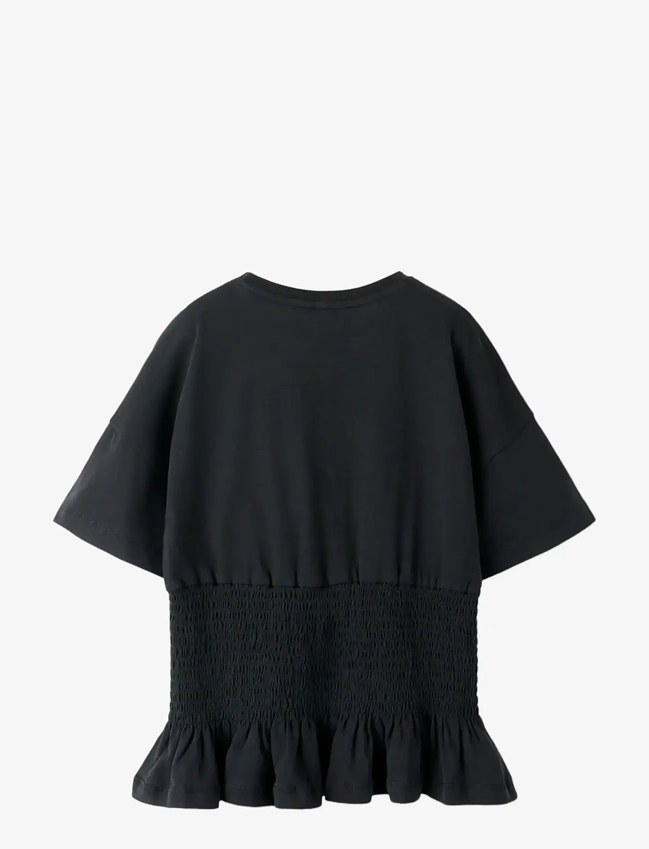 name it - NKFSILLY SS TOP - short-sleeved t-shirts - black - 2
