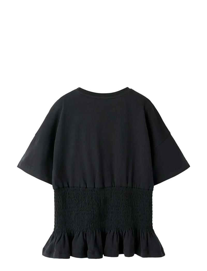 name it - NKFSILLY SS TOP - kurzärmelige - black - 2