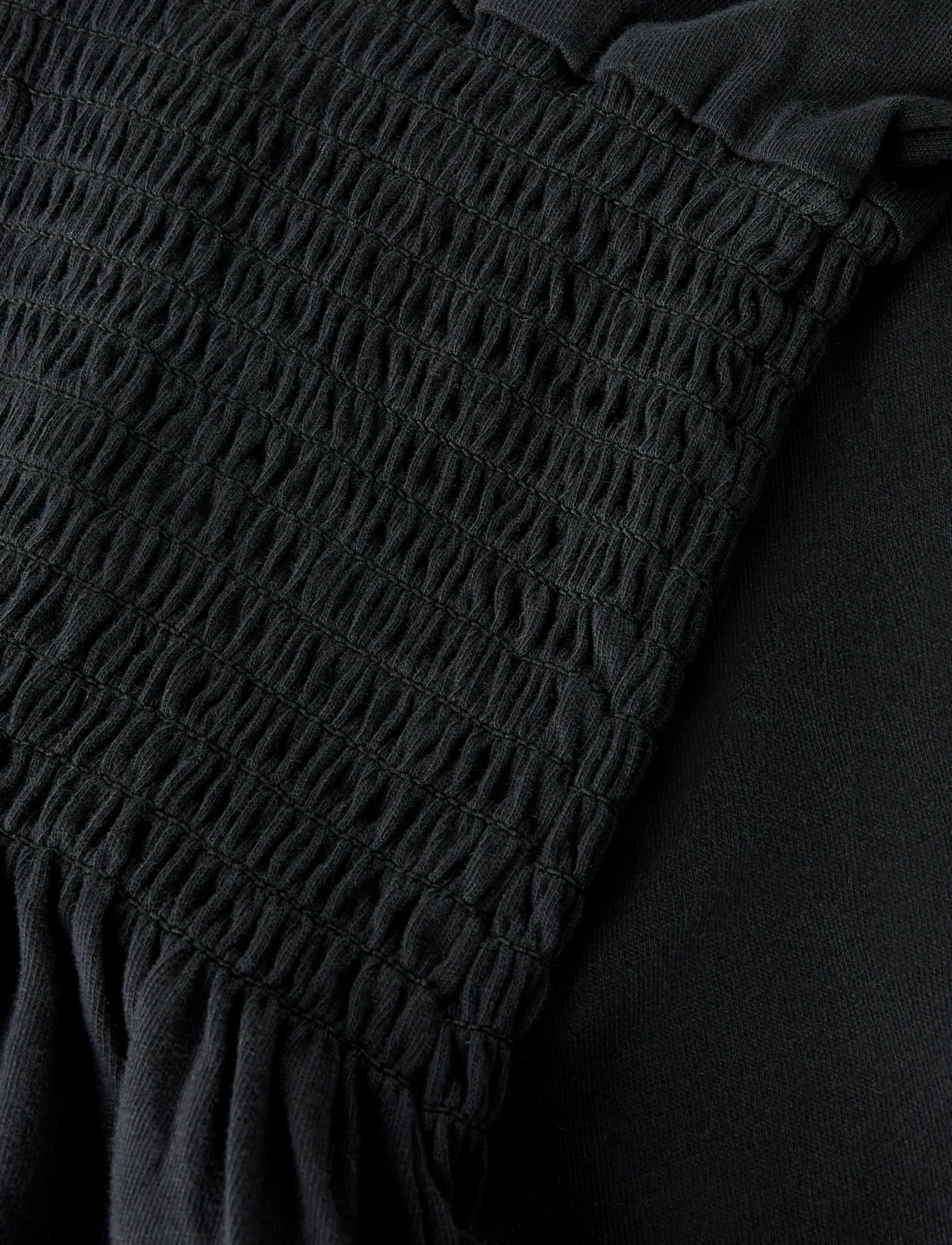 name it - NKFSILLY SS TOP - kortermede t-skjorter - black - 3