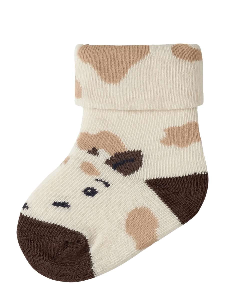name it - NBMLUMMIO SOCK - antique white - 0