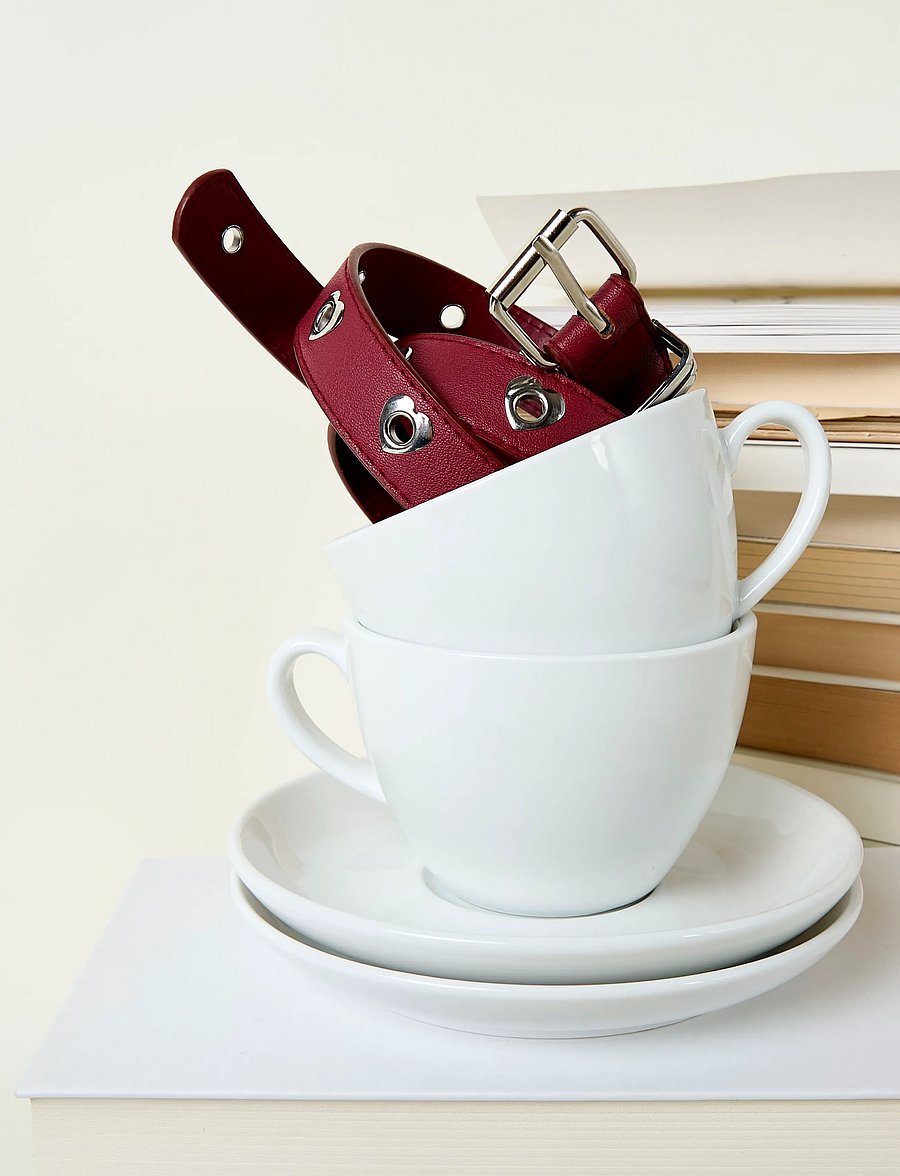 name it - NKFLOKA BELT - skärp - rumba red - 1
