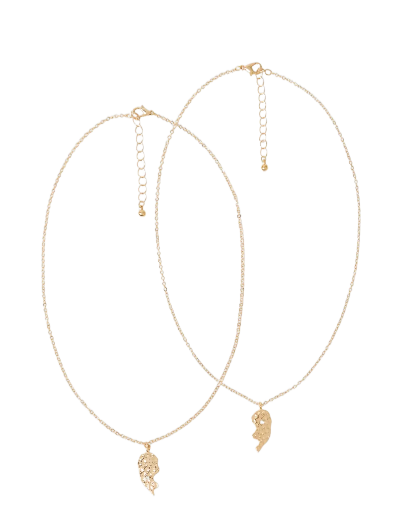 name it - NKFLFRIENDS 2P NECKLACE - halsband - gold colour - 2