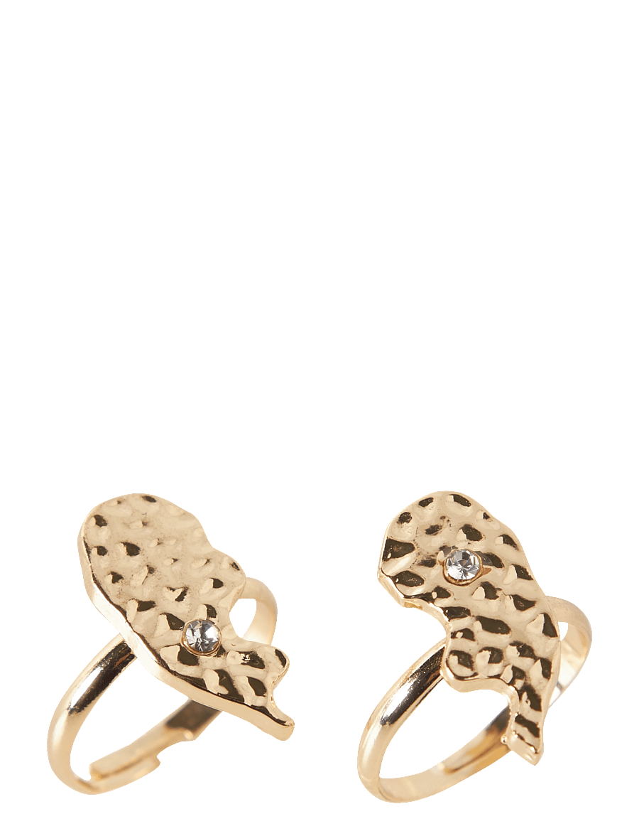 name it - NKFLFRIENDS 2P RING - gold colour - 0