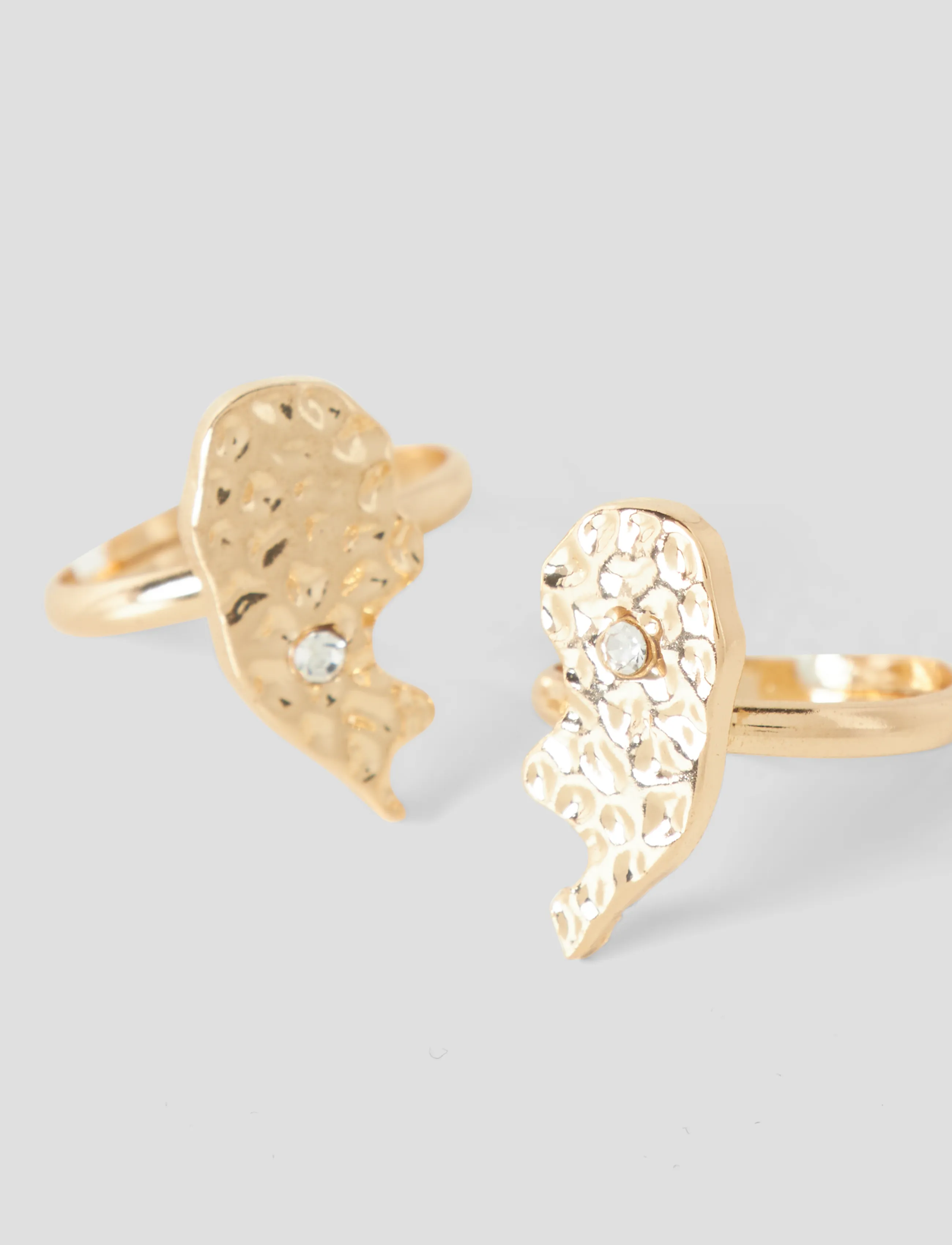 name it - NKFLFRIENDS 2P RING - gold colour - 2