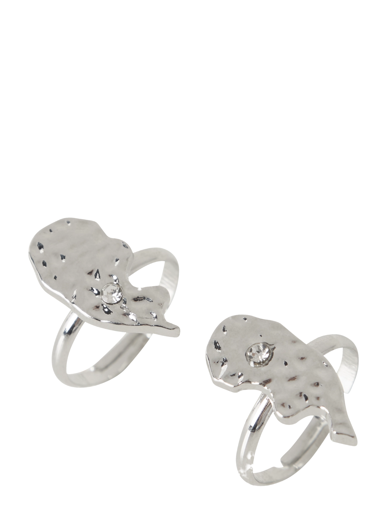 name it Nkflfriends 2P Ring, One Size, Silver, Kids Smykker > Ringe, Børn