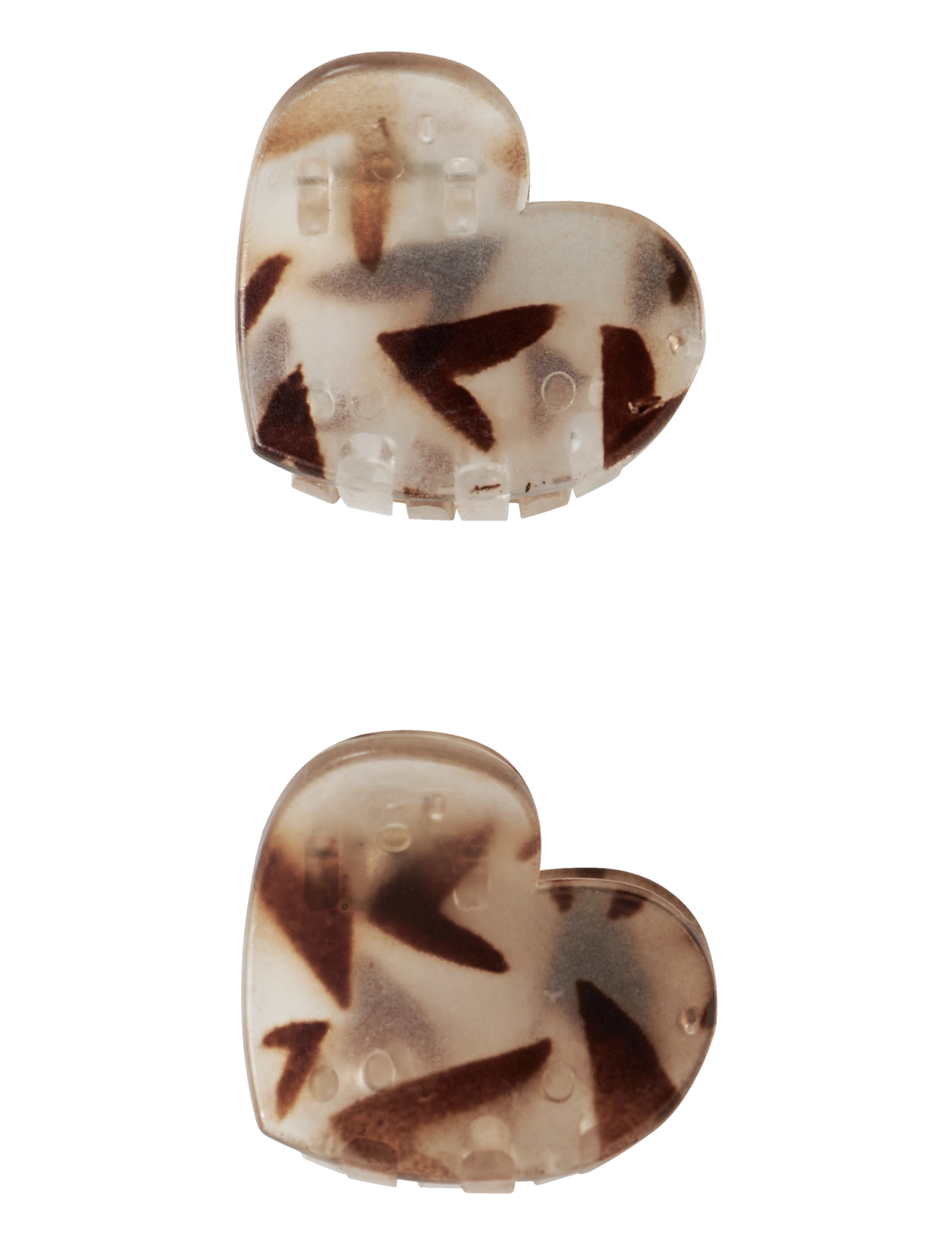 name it Nkfleo 2P Hairclaw, One Size, Hair Accessories, Beige - Pins, Kinder