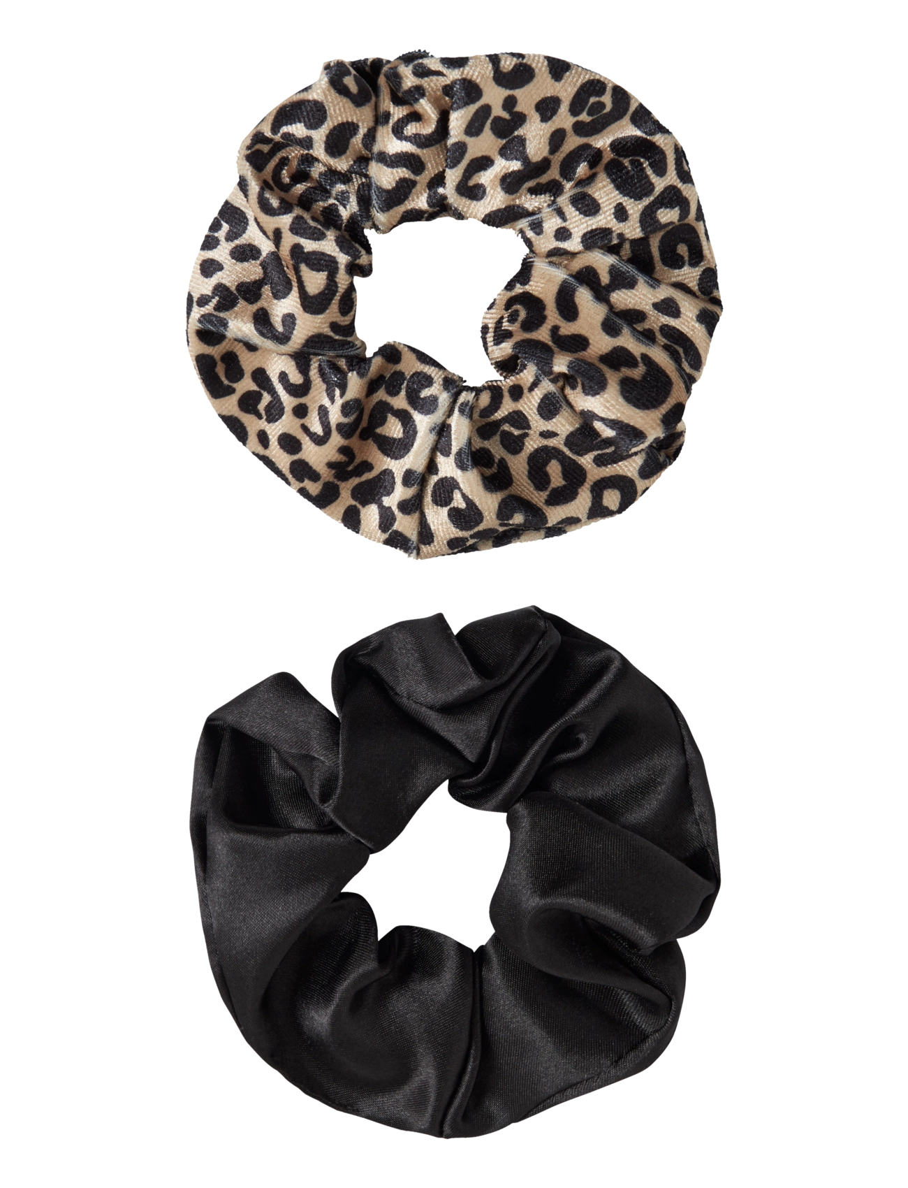 name it Nkfleo 2P Scrunchie, One Size, Beige, Hårtilbehør > Scrunchies & Hair Ties, Børn