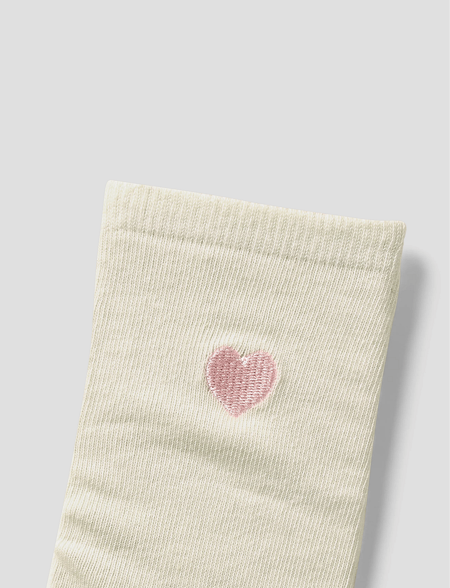 name it - NKFLISOK SOCK - strømper - antique white - 1