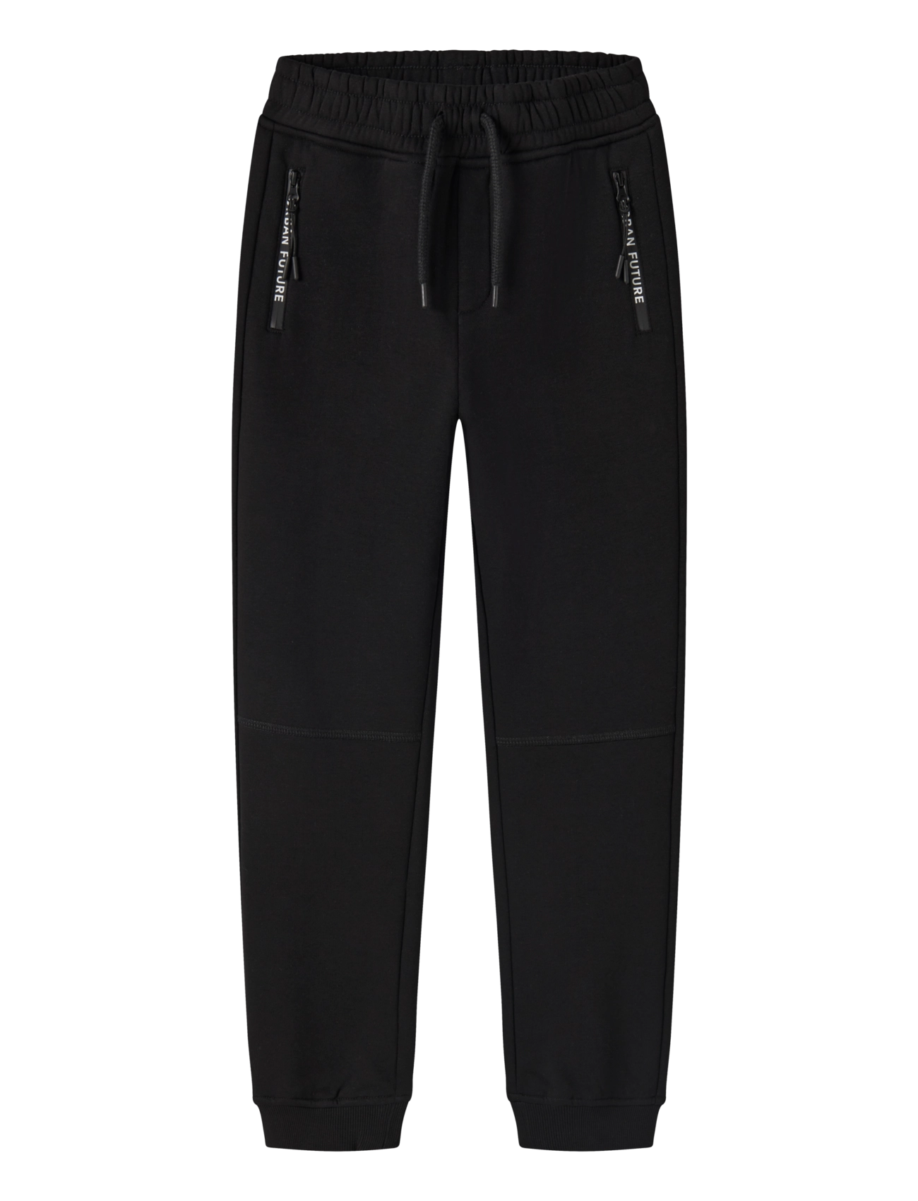 name it NKMLEO NREG SWEAT PANT BRU - Jogginghosen - BLACK / black