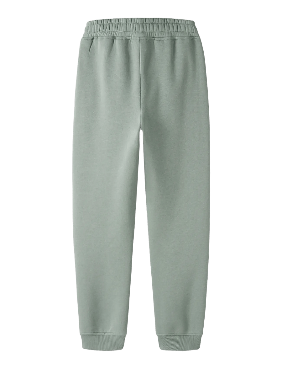 name it - NKMLEO NREG SWEAT PANT BRU - jogginghosen - green milieu - 1
