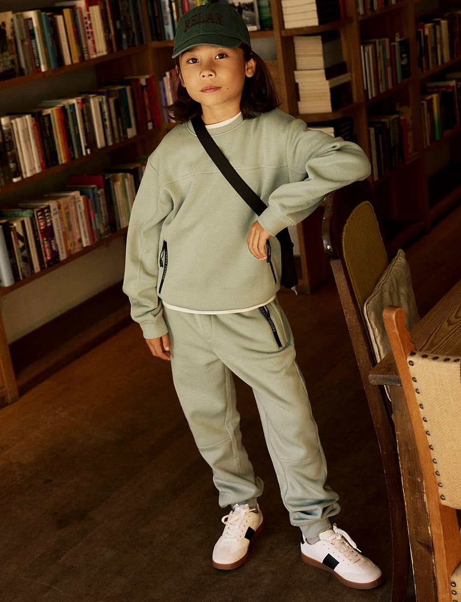 name it - NKMLEO NREG SWEAT PANT BRU - jogginghosen - green milieu - 2
