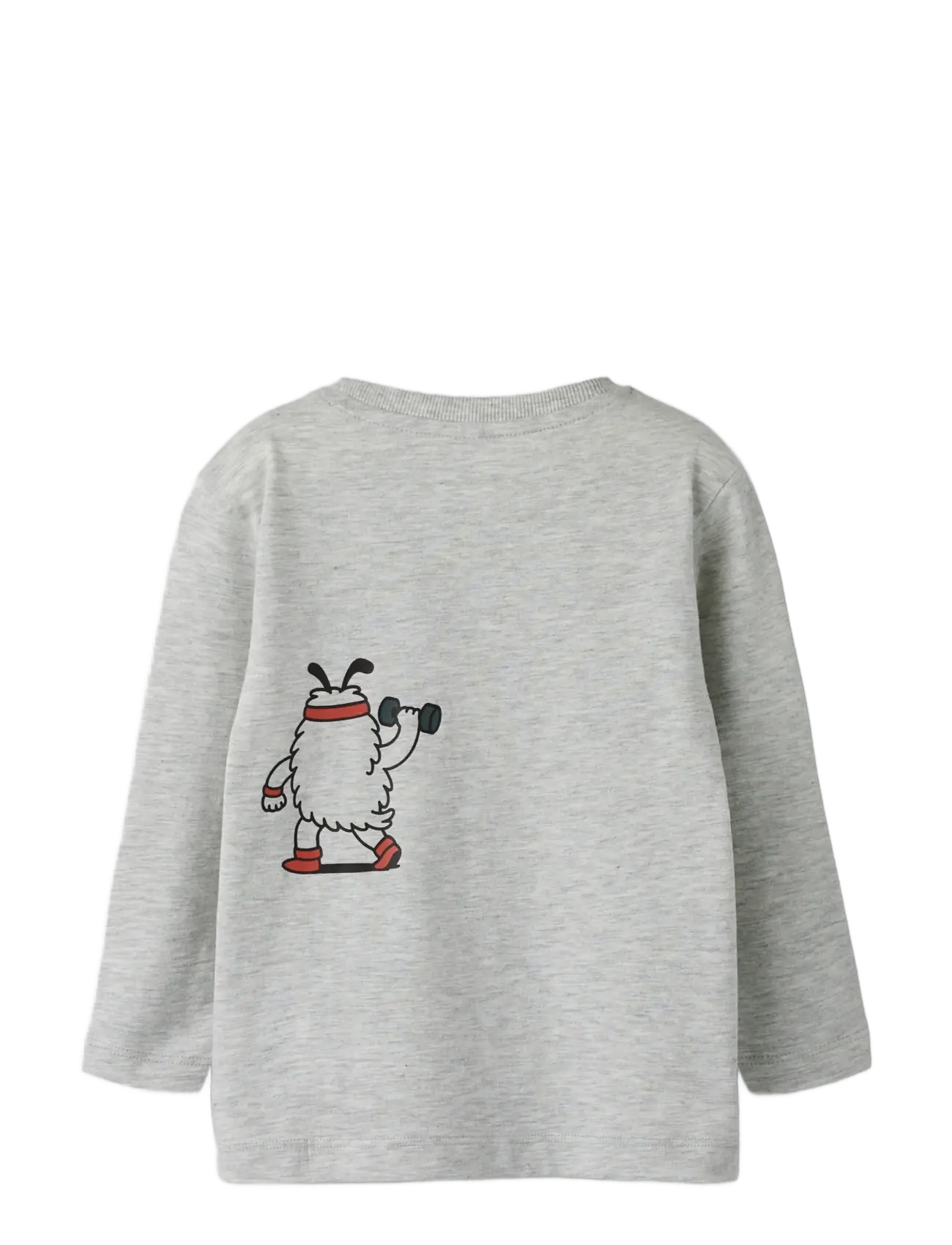 name it - NMMTIKO LS NREG TOP - długi rękaw - light grey melange - 1
