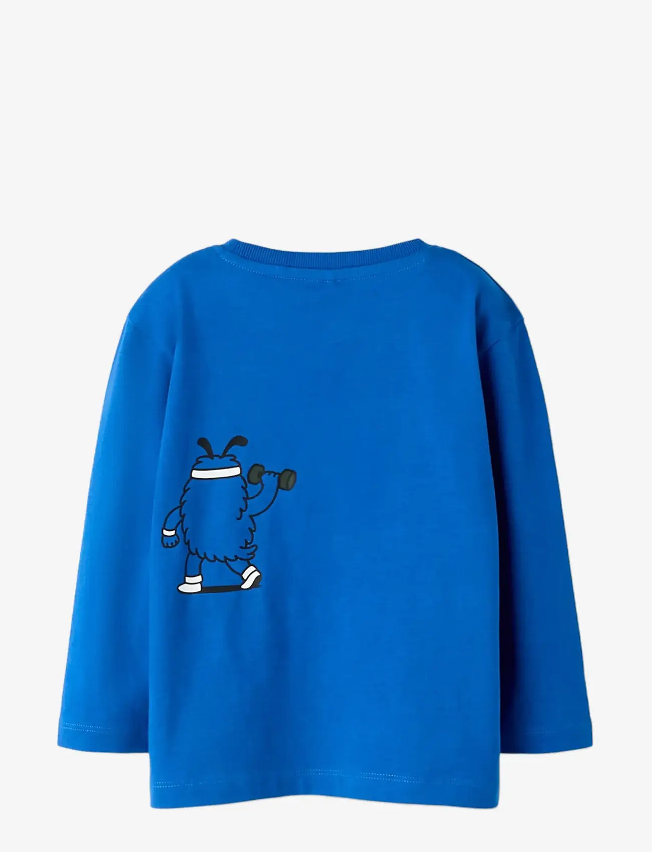 name it - NMMTIKO LS NREG TOP - langärmelig - nautical blue - 1