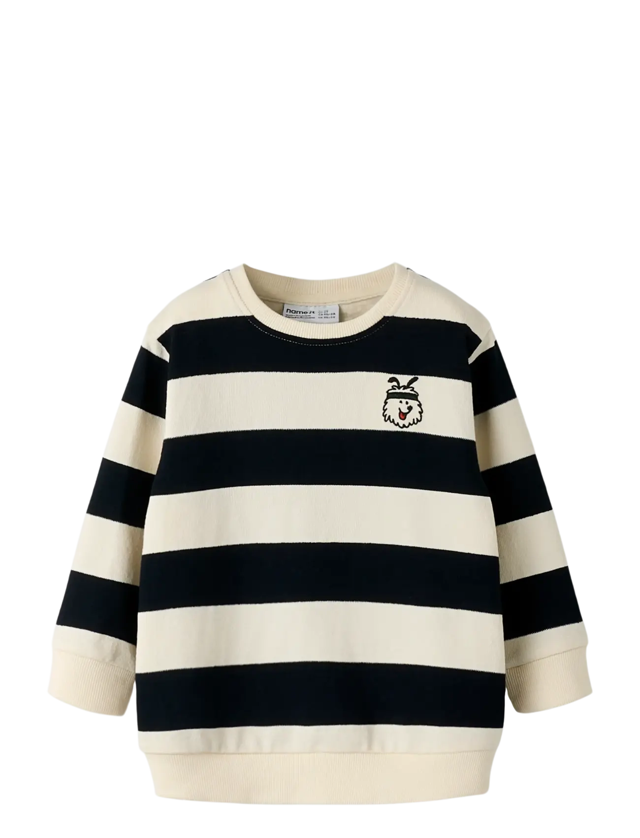 name it NMMTARTIAN LS NREG SWE UNB - Baby 44-92 - NAVY BLAZER / cream