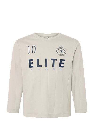 name it NKMTITAN LS NREG TOP - Oberteile & T-Shirts - MOONBEAM / cream