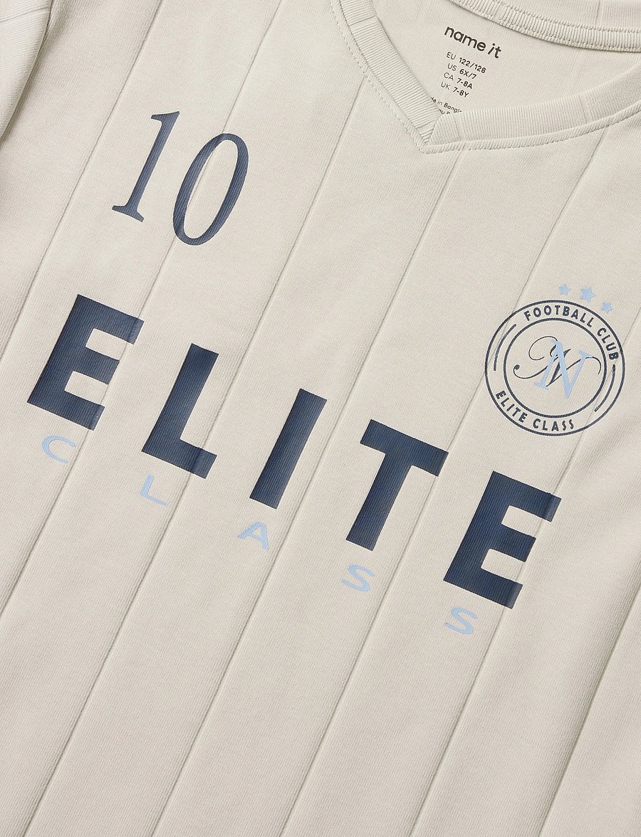 name it - NKMTITAN LS NREG TOP - sportoberteile - moonbeam - 2