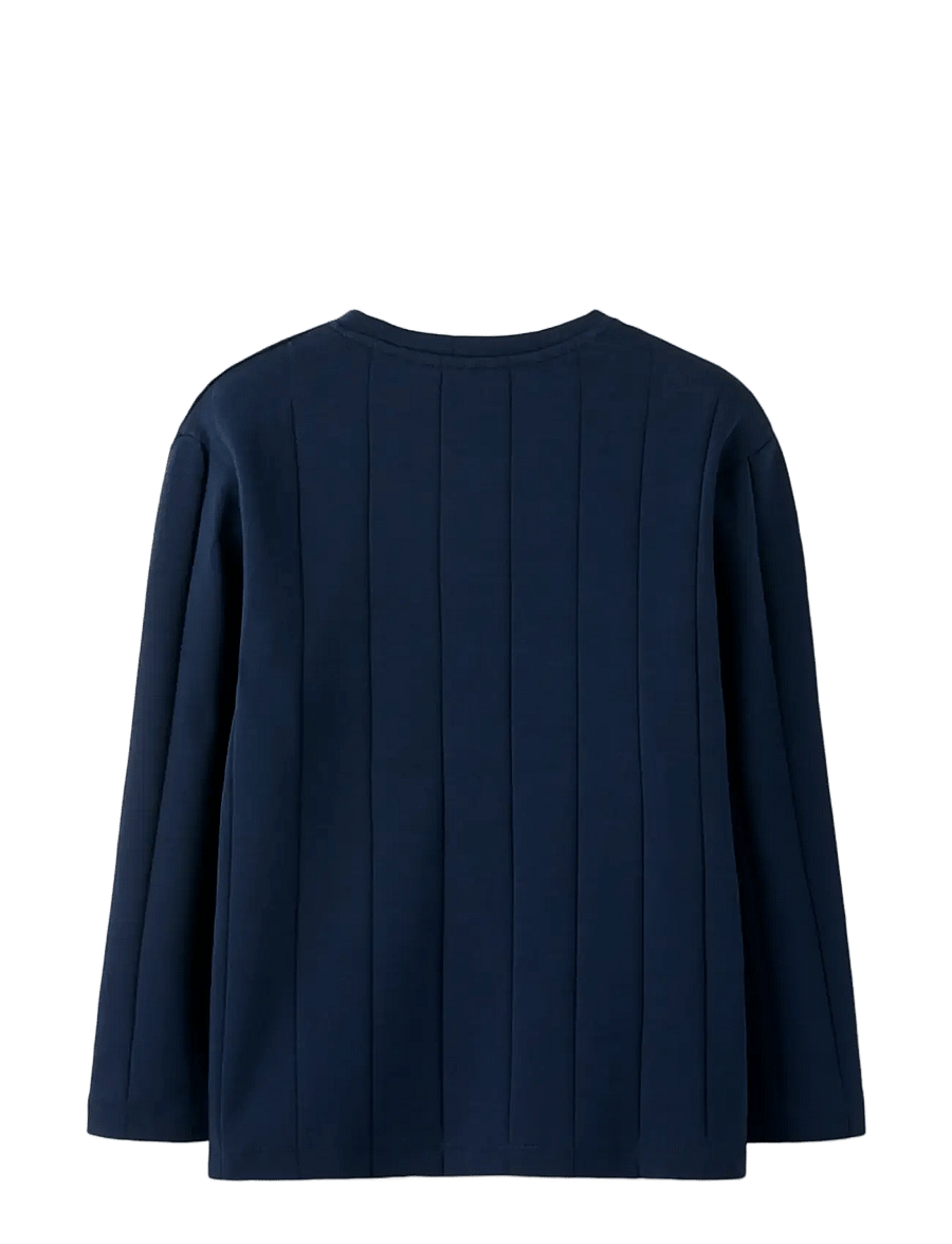 name it - NKMTITAN LS NREG TOP - urheilutopit - navy blazer - 1