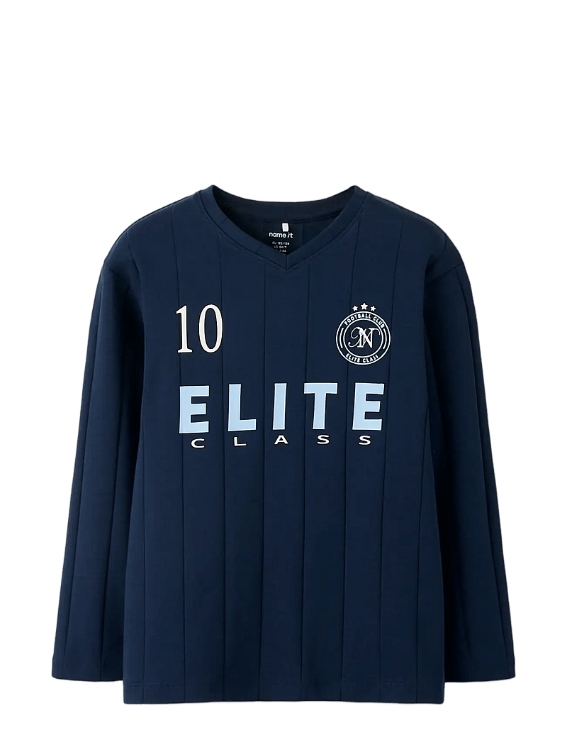 name it - NKMTITAN LS NREG TOP - sportstoppe - navy blazer - 2