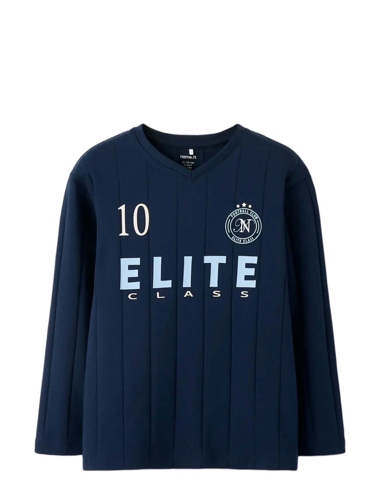 name it - NKMTITAN LS NREG TOP - urheilutopit - navy blazer - 2