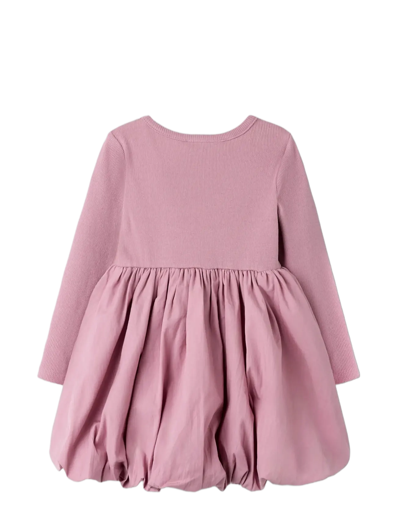name it - NMFLEILANI LS BALLOON DRESS - lilas - 1