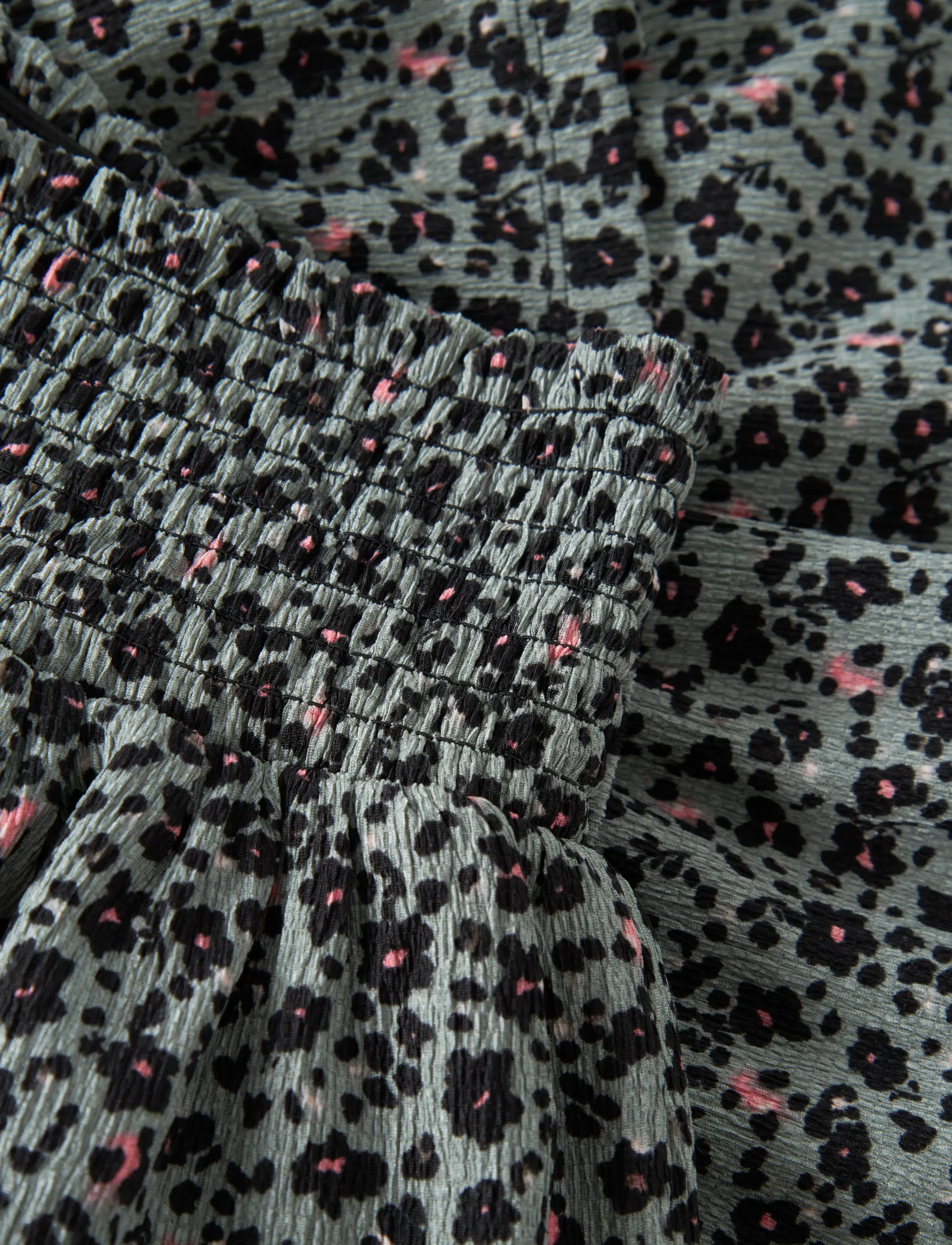 name it - NKFLOTTAS SKIRT - green milieu - 2