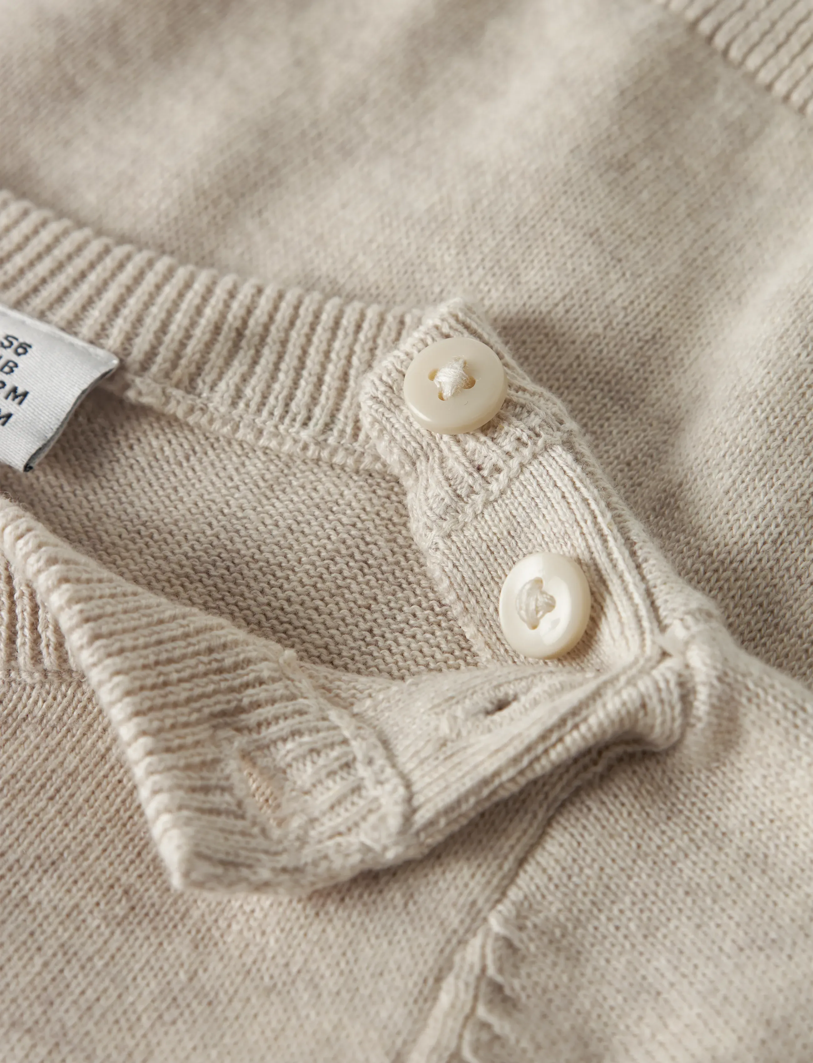 name it - NBFLALOTTA LS KNIT - trøjer - peyote melange - 2