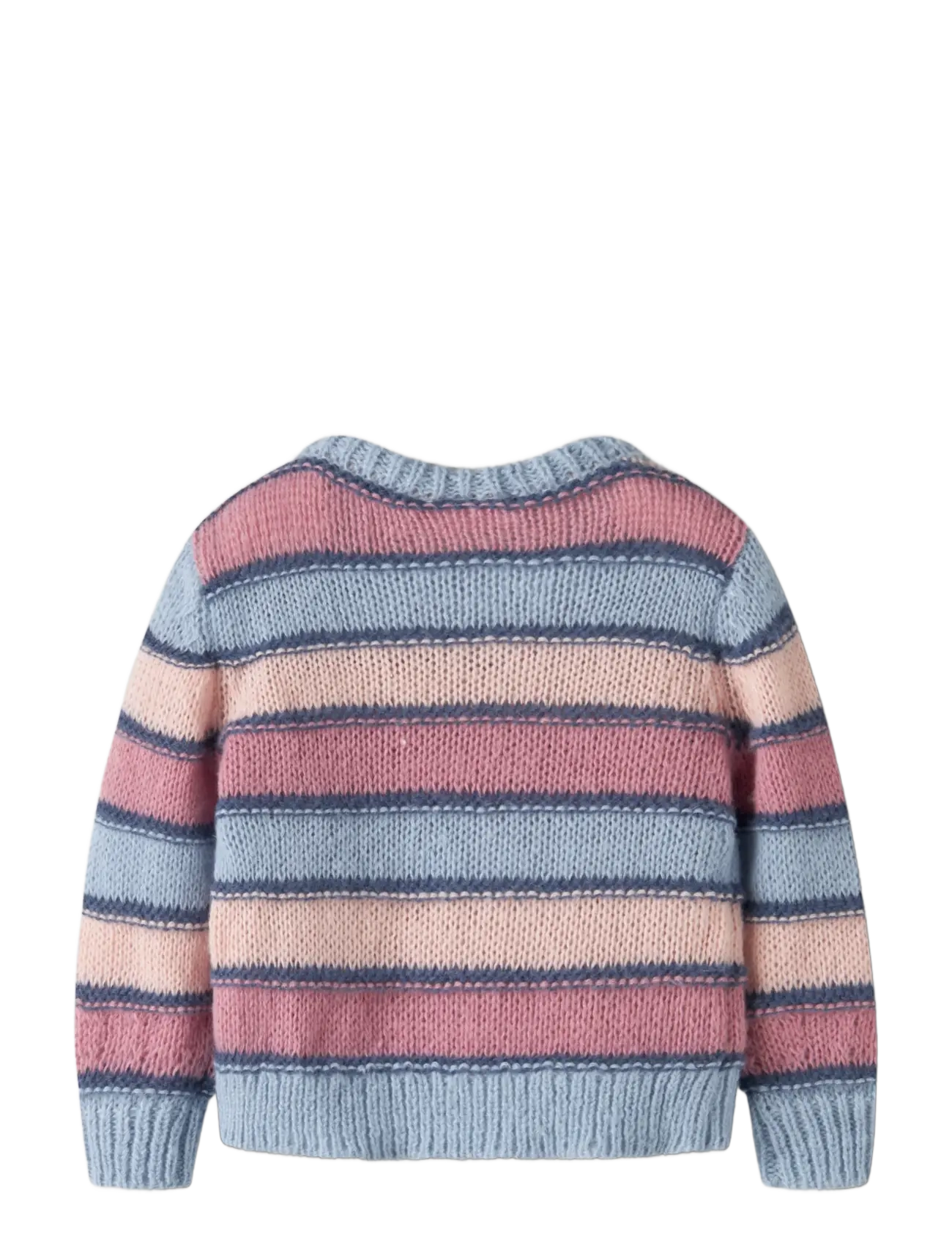 name it - NMFLERNORT LS KNIT - subdued blue - 1