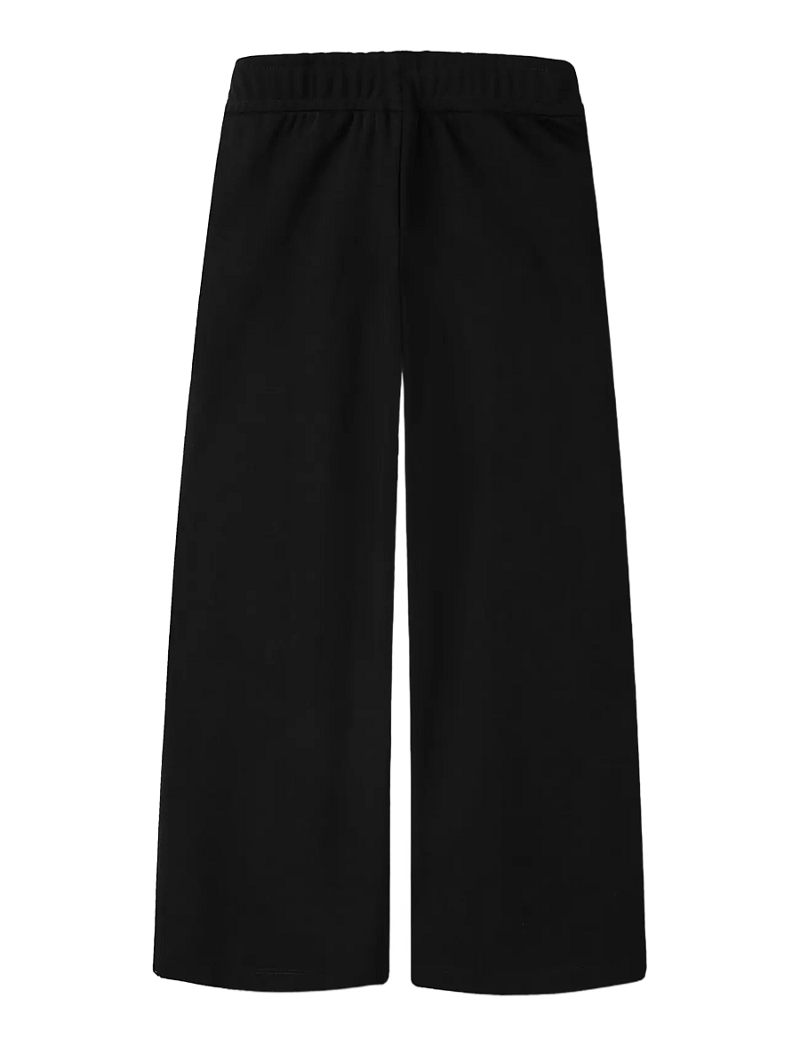 name it - NKFLIVIA WIDE PANT - einkaufen nach alter von - black - 1