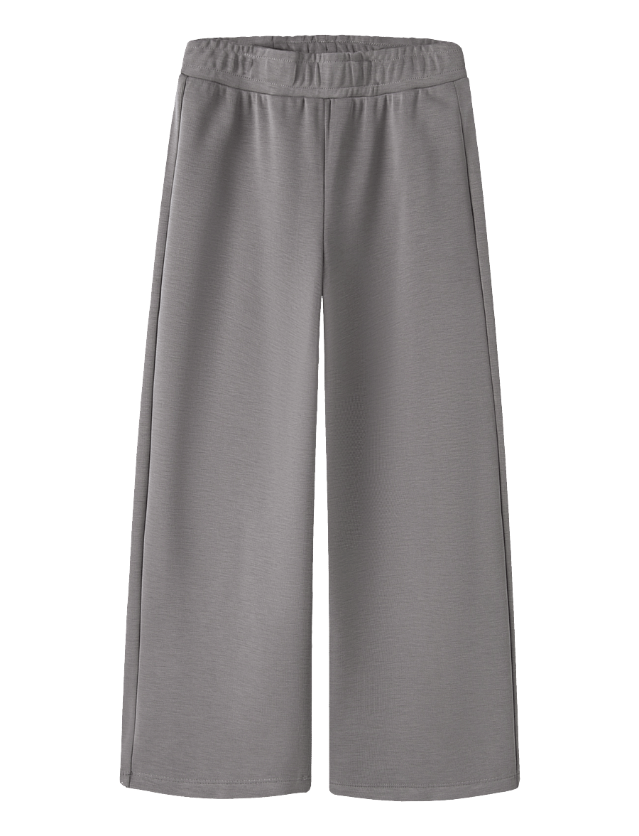 name it - NKFLIVIA WIDE PANT - einkaufen nach alter von - silver filigree - 0