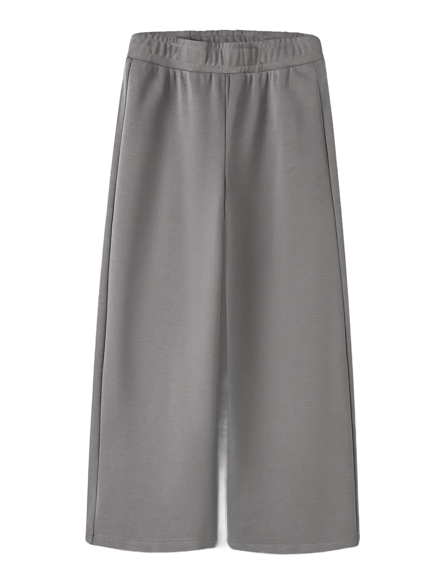 name it - NKFLIVIA WIDE PANT - einkaufen nach alter von - silver filigree - 2