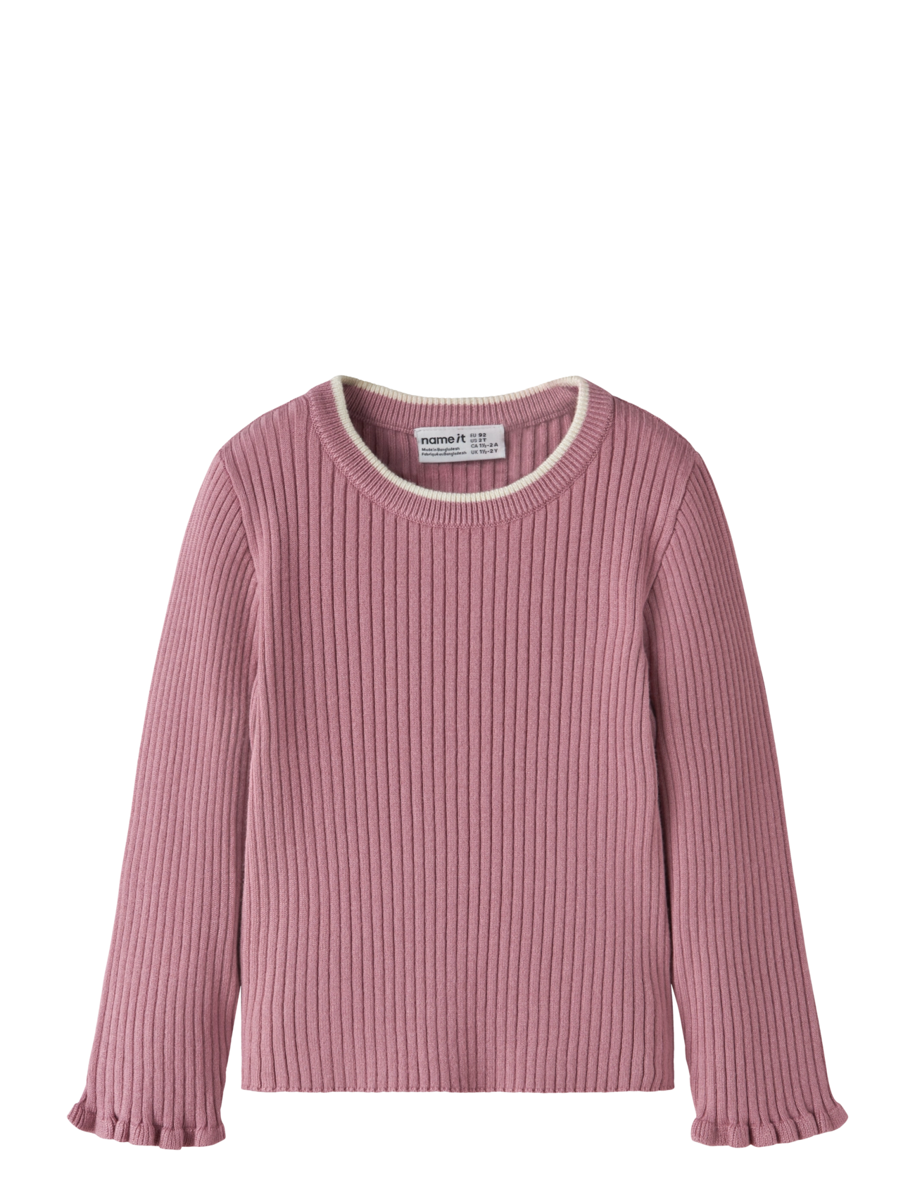 name it NMFLEANNA LS KNIT - Inspiration - LILAS / pink/rose