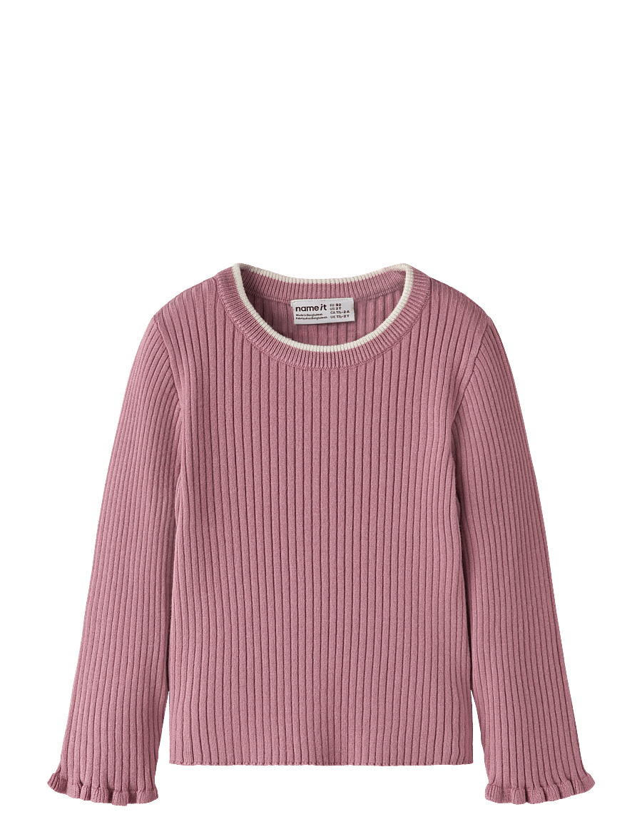 name it - NMFLEANNA LS KNIT - pullover - lilas - 0