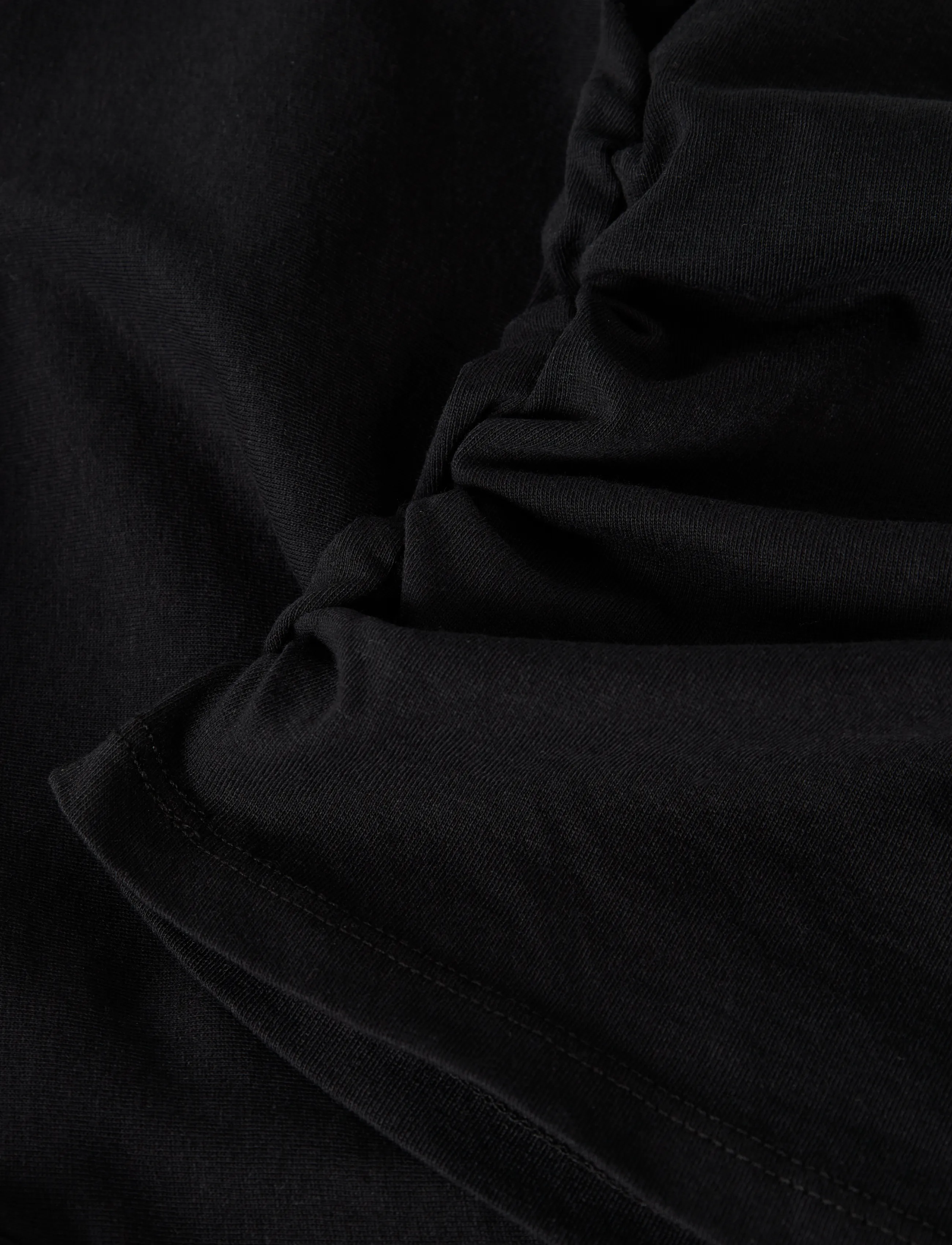 name it - NKFLANNI LS TOP - pikkade varrukatega t-särgid - black - 2