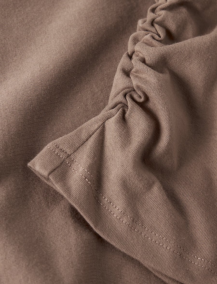 name it - NKFLANNI LS TOP - pikkade varrukatega t-särgid - brown lentil - 3
