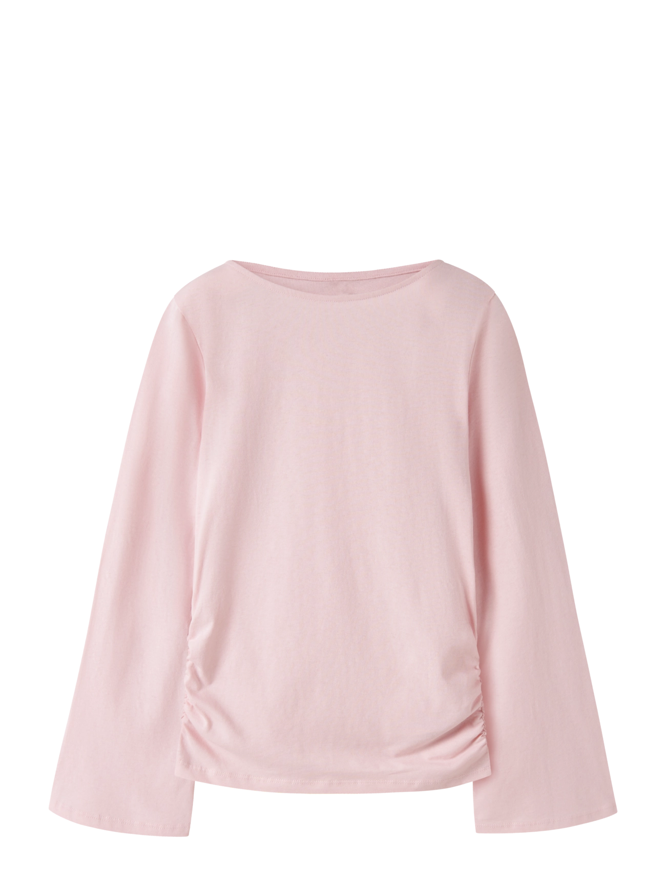 name it NKFLANNI LS TOP - T-särgid - LOTUS / pink/rose