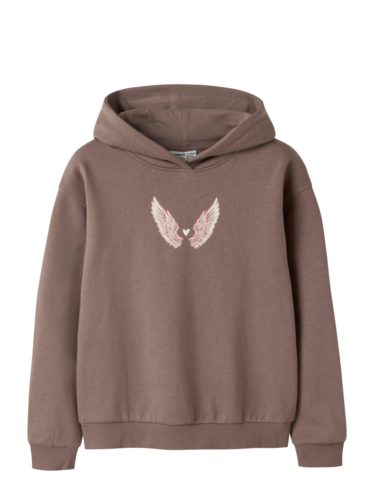 name it NKFLOTUSE LS RLX SWEAT WH BRU - Topid - BROWN LENTIL / brown